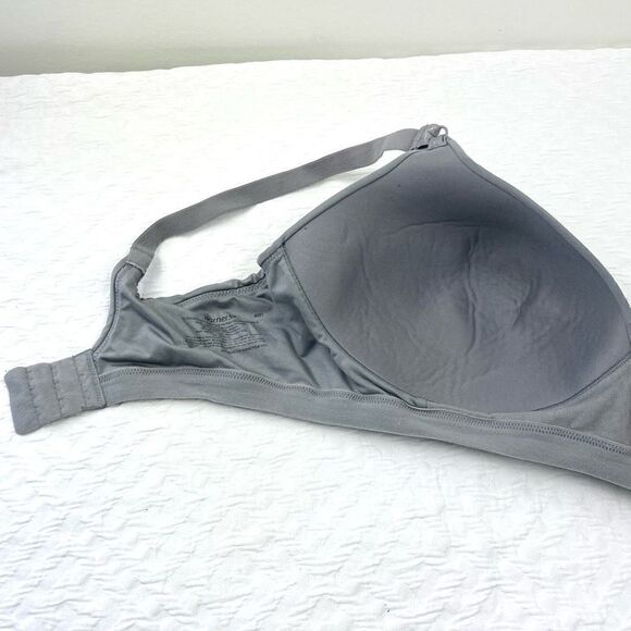 BUY 1 GET 1 FREE Warners 40d wire free comfortable bra smooth gray - Picture 7 of 9